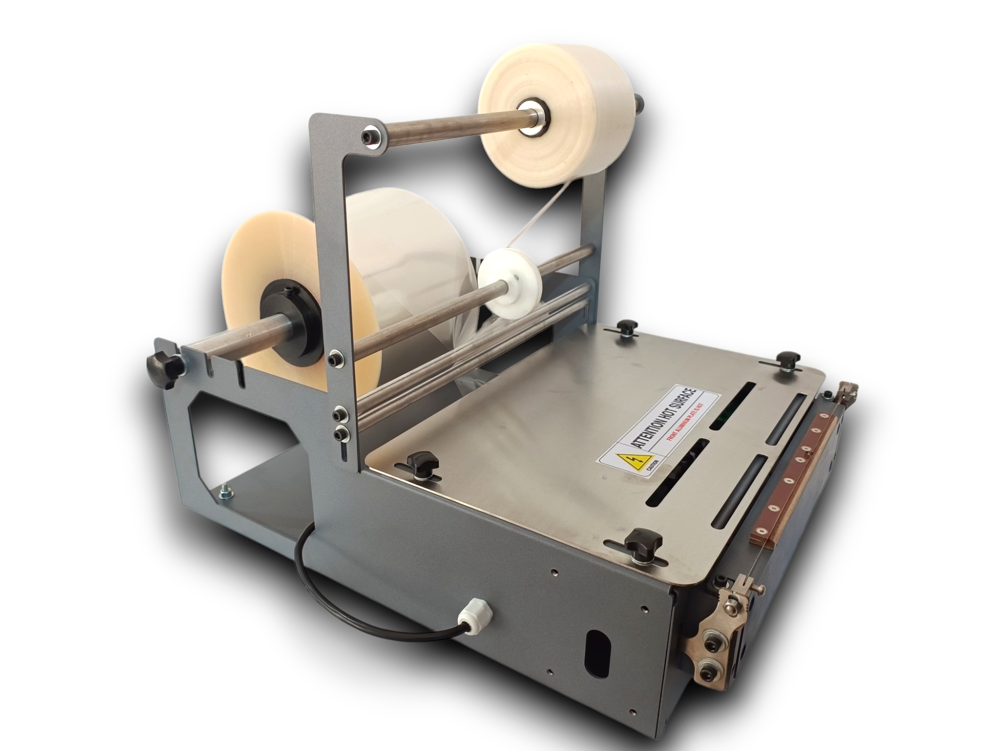 Manual Overwrapping Machine With Tear Tape